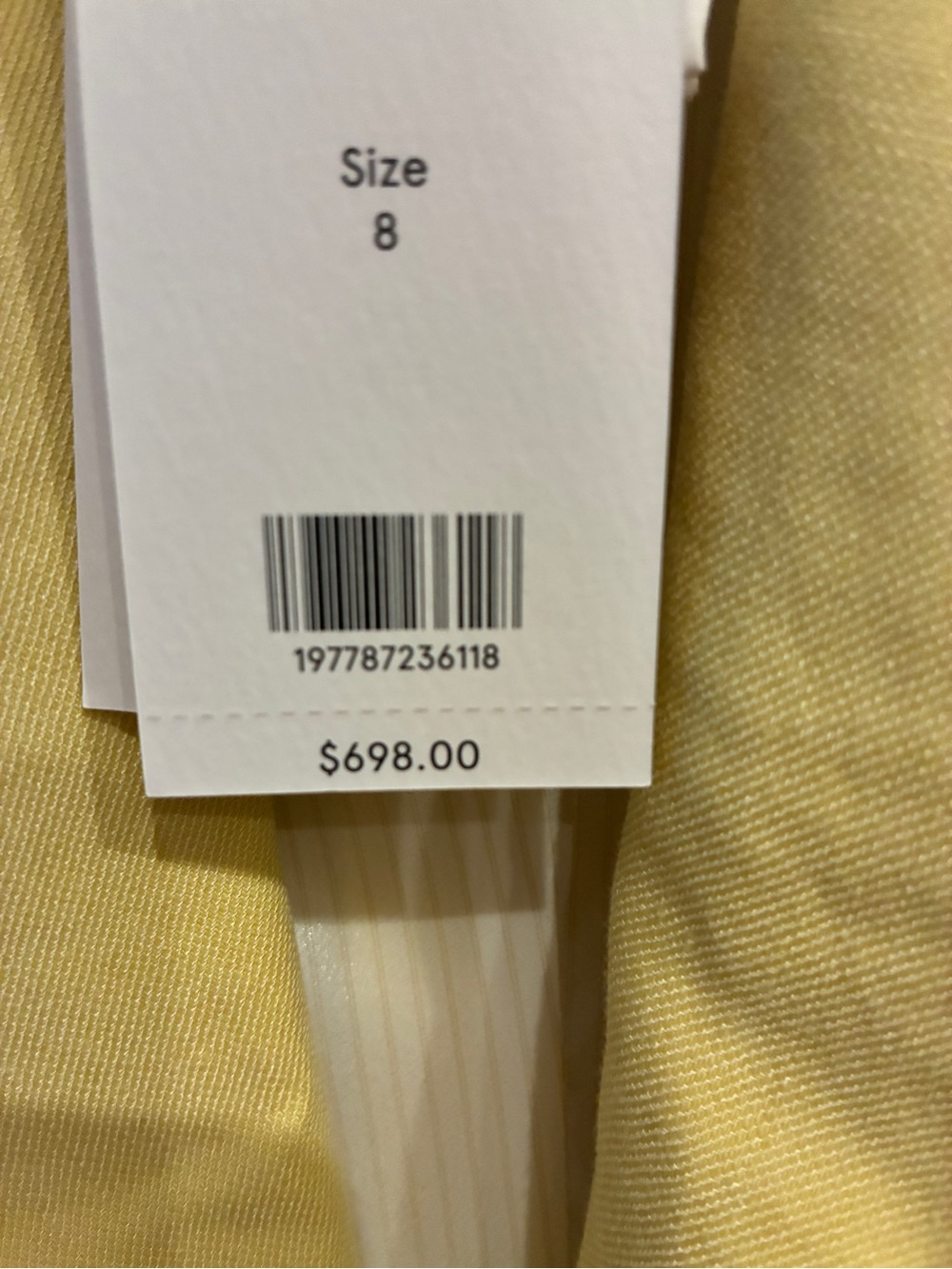 Veronica Beard Miller Dickey Chamomile Yellow Double-Breasted Jacket 8 - Picture 9 of 17